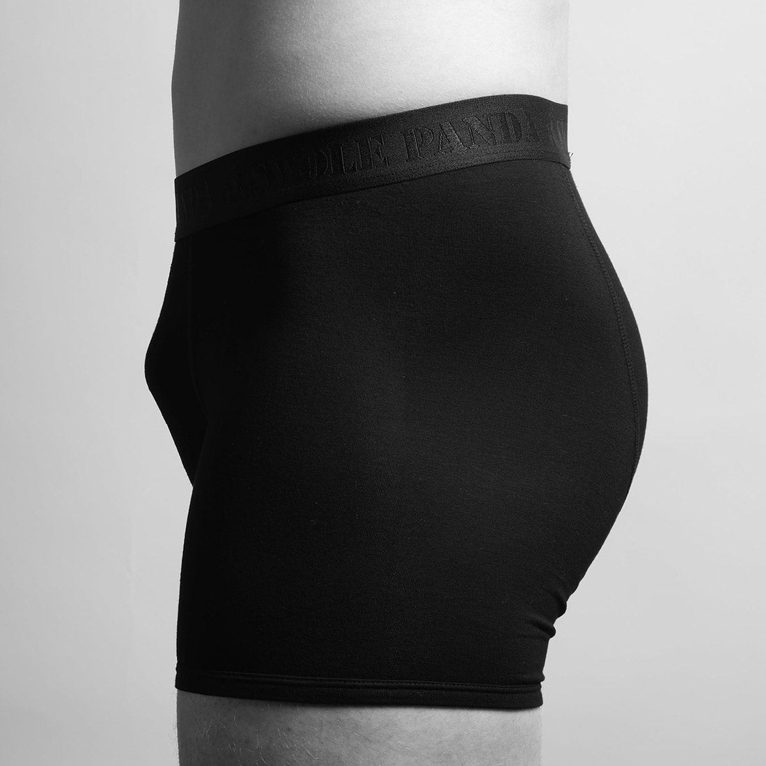 Bamboo Boxers - Black / Black Band