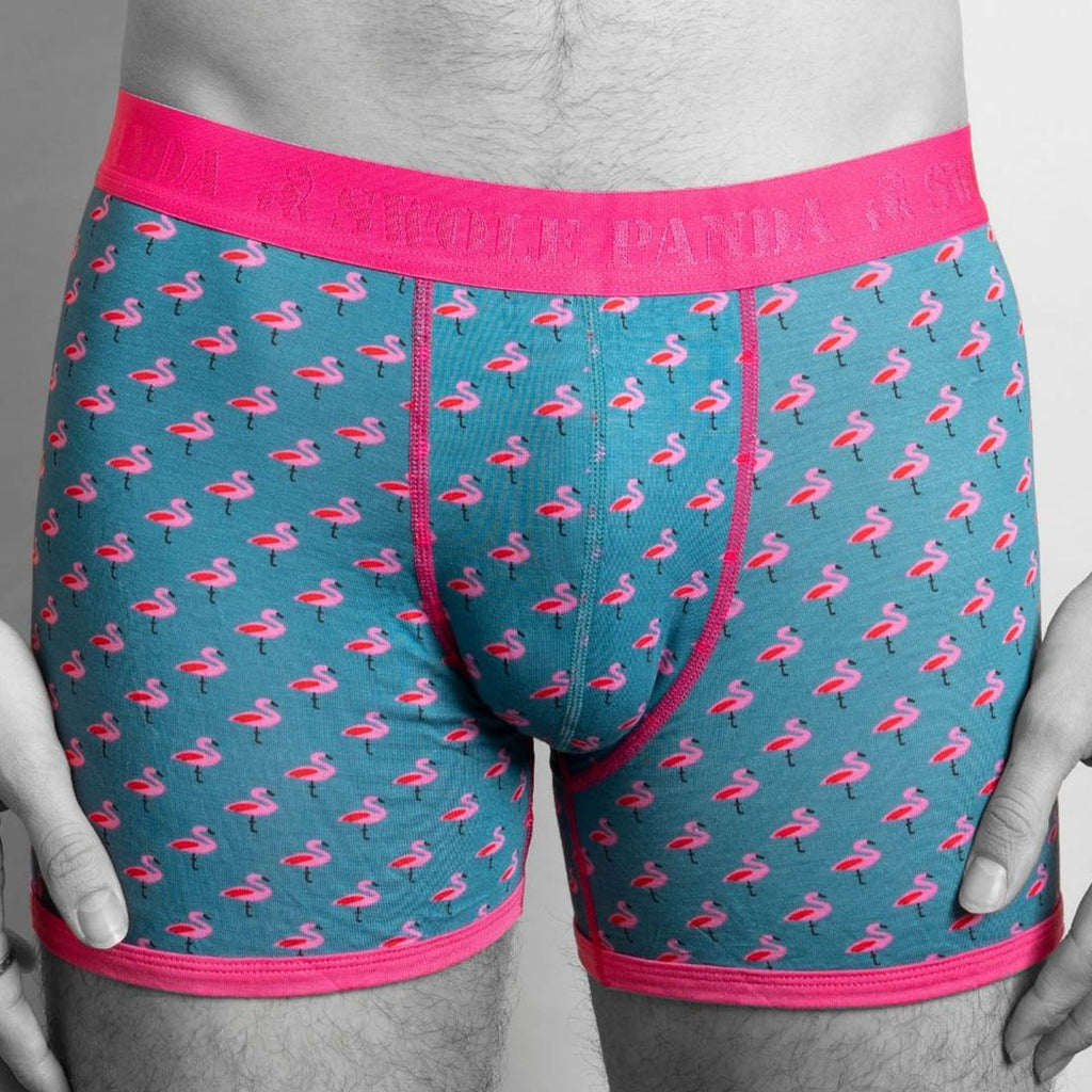 Bamboo Boxers Flamingos