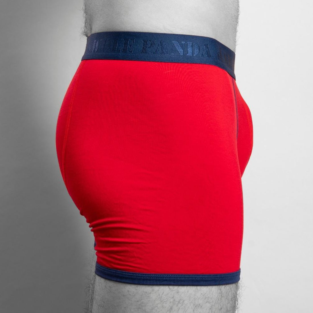 Bamboo Boxers - Red / Blue Band