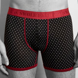 Bamboo Boxers - White Dots